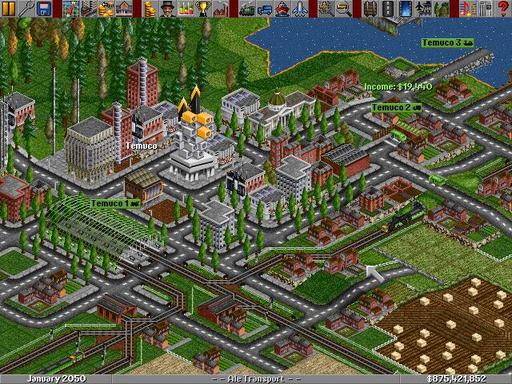 Transport Tycoon - Transport Tycoon Deluxe. Обзор игры.