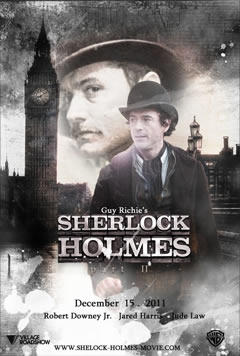Про кино - "Шерлок Холмс: Игра теней". Озвучен второй трейлер.
